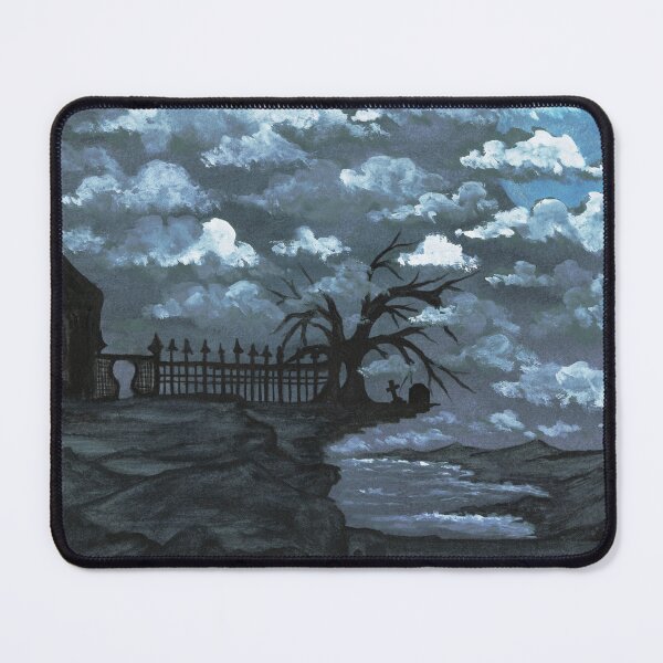 Item preview, Blue & Purple Seaside Cemetery designed and sold by Tiltybird.