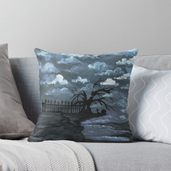 Item preview, Blue & Purple Seaside Cemetery designed and sold by Tiltybird.