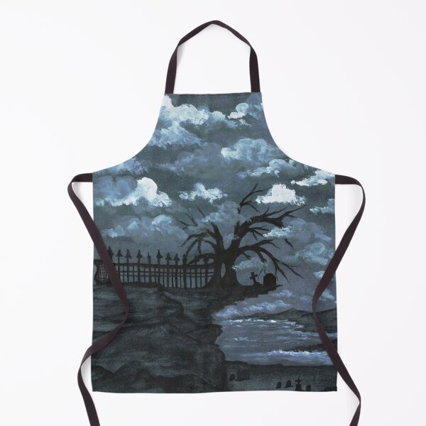 Item preview, Blue & Purple Seaside Cemetery designed and sold by Tiltybird.