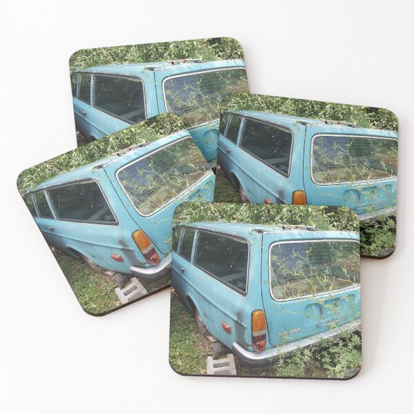 Item preview, Abandoned Turquoise Wagon designed and sold by RallyBrickArt.