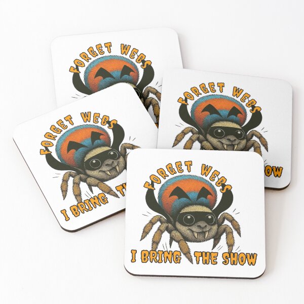 Item preview, FORGET WEBS - I BRING THE SHOW designed and sold by Pawethic Prints Studio.
