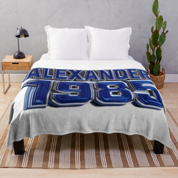 Item preview, Alexander 1985 – Blue Chrome Retro Name Design designed and sold by AlexLineArt.