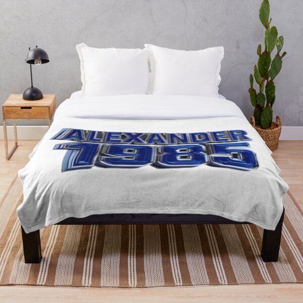 Item preview, Alexander 1985 – Blue Chrome Retro Name Design designed and sold by AlexLineArt.