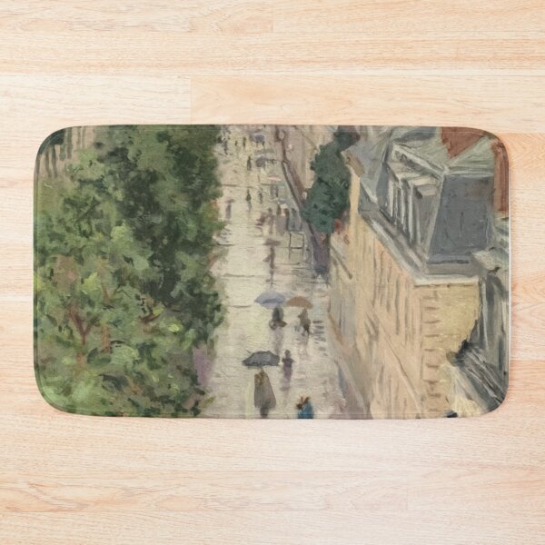 Item preview, Rainy Afternoon in Montmartre, France | Impressionist Street Scene designed and sold by CARRAANN.