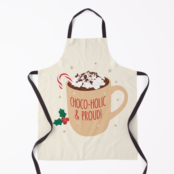Item preview, Choco-Holic & Proud – Cozy Hot Chocolate Christmas Mug Design designed and sold by Iras-Art-Corner.