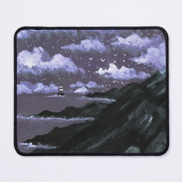 Item preview, Purple Seaside Night Sky designed and sold by Tiltybird.