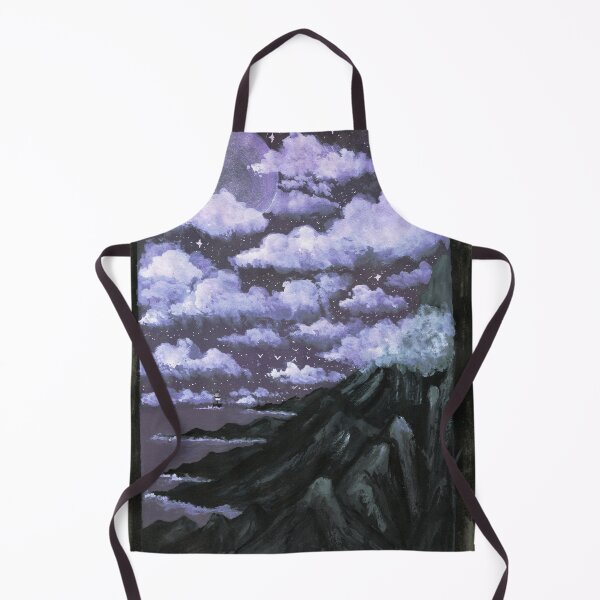 Item preview, Purple Seaside Night Sky designed and sold by Tiltybird.
