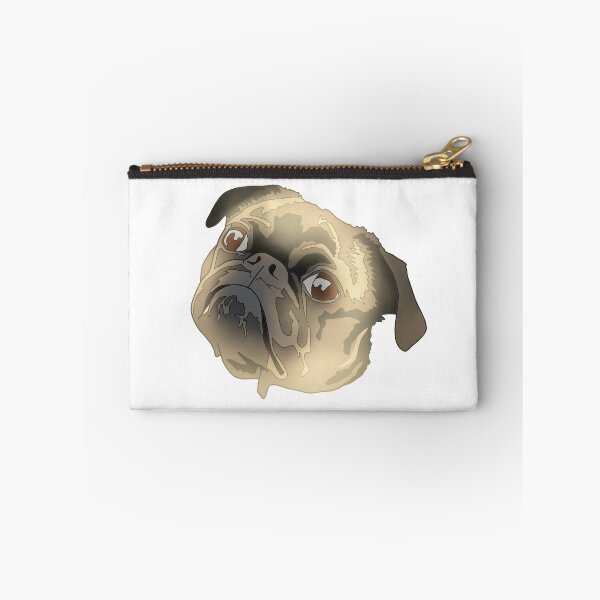 Item preview, Copy of Cute brown and black pug designed and sold by LeahcarsArt.
