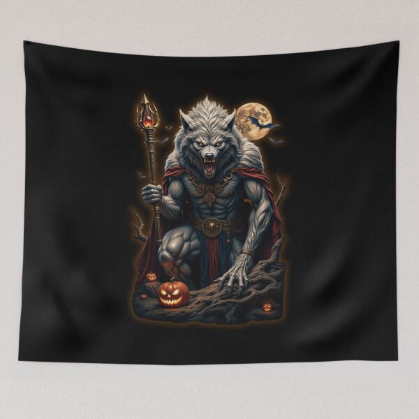 Item preview, Werewolf Alpha King: Epic Halloween Monster I  designed and sold by CamillaCreation.