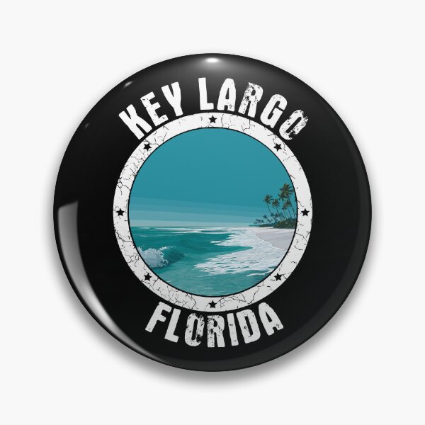 Item preview, Key Largo - Florida (with White Lettering) designed and sold by VelvetRoom.