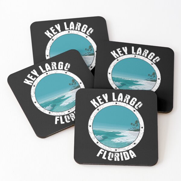 Item preview, Key Largo - Florida (with White Lettering) designed and sold by VelvetRoom.