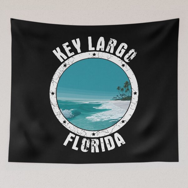 Item preview, Key Largo - Florida (with White Lettering) designed and sold by VelvetRoom.
