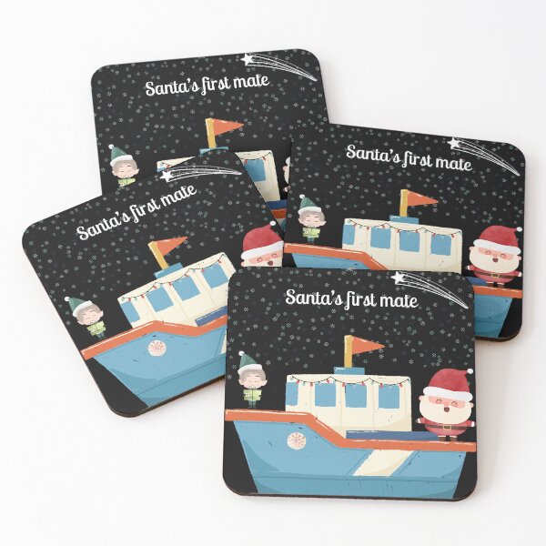 Item preview, santa's first mate - christmas sailing  designed and sold by ShellyCraft.