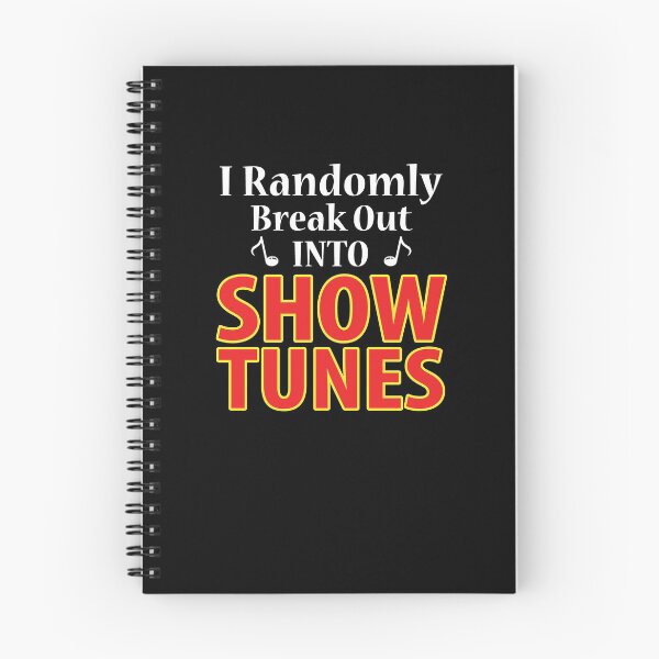 Item preview, I Randomly Break Out into Show Tunes V2 designed and sold by TeeTimeGuys.