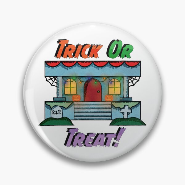 Item preview, Trick Or Treat House designed and sold by GraficoStudios.