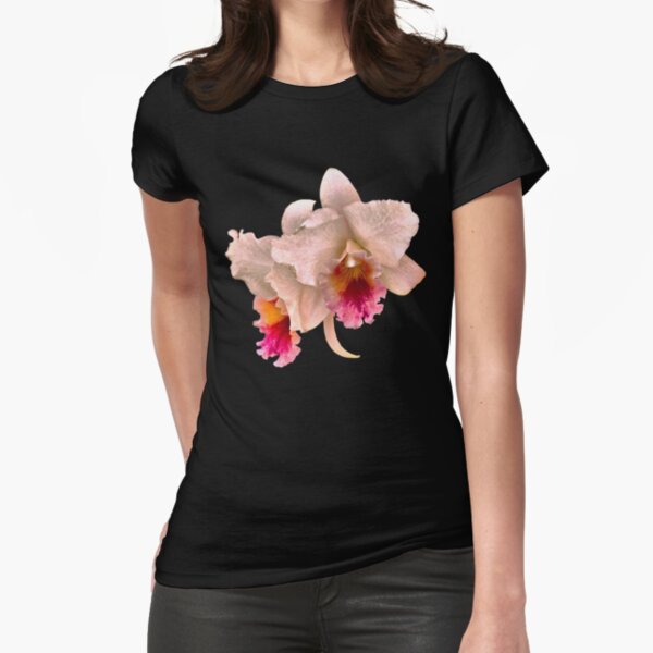 Orchids #4 Fitted T-Shirt