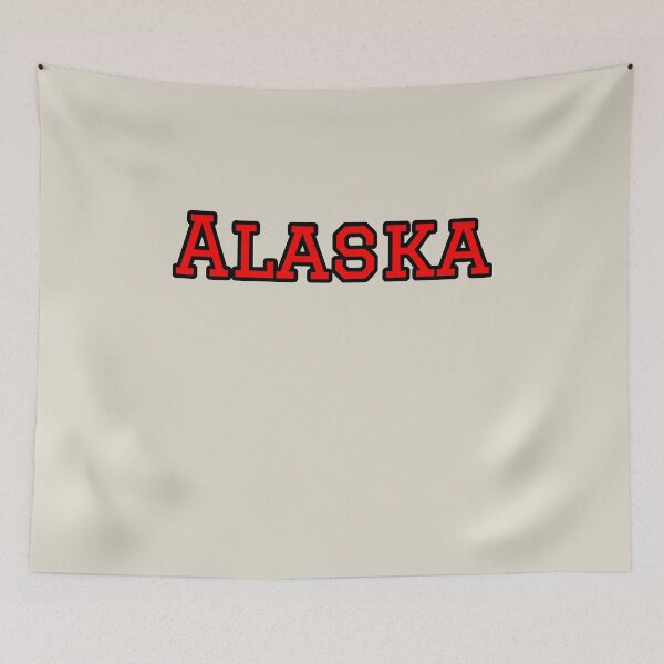 Item preview, Alaska Typography – The Last Frontier Adventure and Wilderness Design designed and sold by Long Family Gifts.