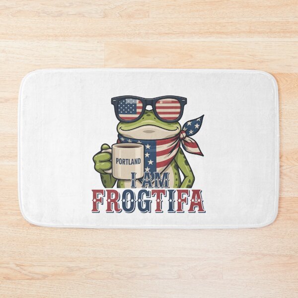 Item preview, I Am Frogtifa Meme Frog Ribbit Revolution Portland designed and sold by ArtPrestigeShop.