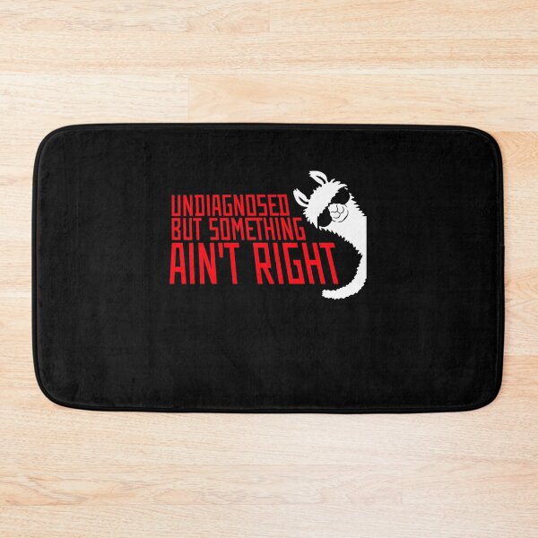 Item preview, Undiagnosed But Something Ain't Right Llama Cool Sunglasses designed and sold by shirt-o-mat.