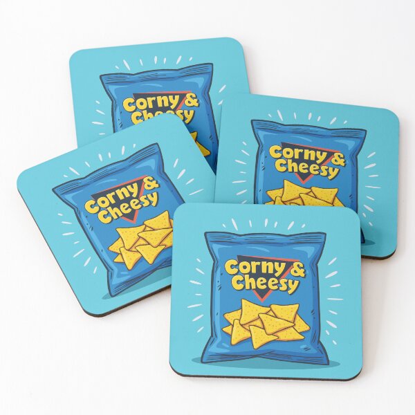 Item preview, Corny and cheesy | funny tortilla chip bag designed and sold by MamSelle.