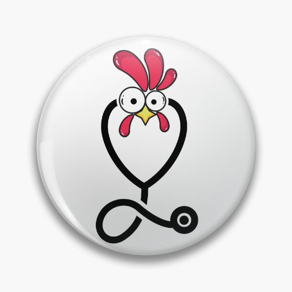 Item preview, Funny Nurse Chicken Farm Animal Humor For Medical Workers  designed and sold by biomood.