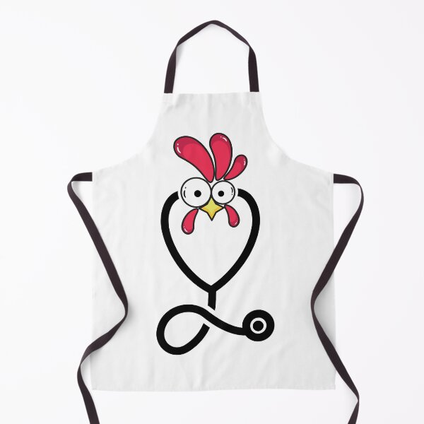 Item preview, Funny Nurse Chicken Farm Animal Humor For Medical Workers designed and sold by biomood.