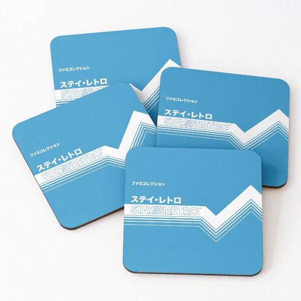 Item preview, Famicom Pulse Line Blue | Stay Retro designed and sold by StayRetro1980.