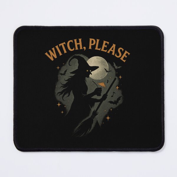 Item preview, Witch, Please – Retro Halloween Witch Design designed and sold by AddictiveDesign.