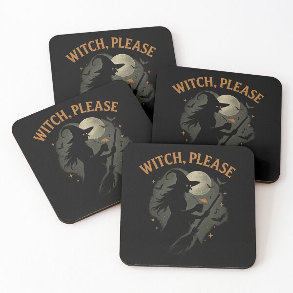 Item preview, Witch, Please – Retro Halloween Witch Design designed and sold by AddictiveDesign.