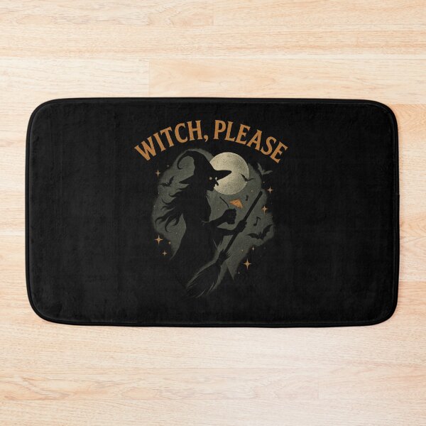 Item preview, Witch, Please – Retro Halloween Witch Design designed and sold by AddictiveDesign.
