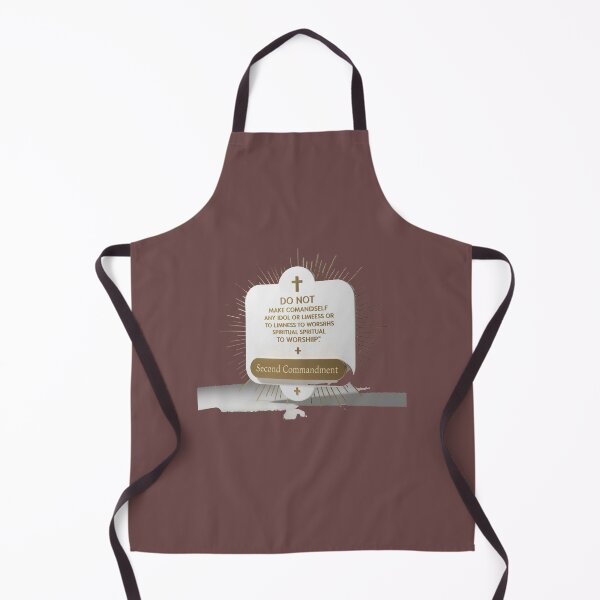 Item preview, The Second Commandment – 3D Holy Label, designed and sold by PaintMeWorld.