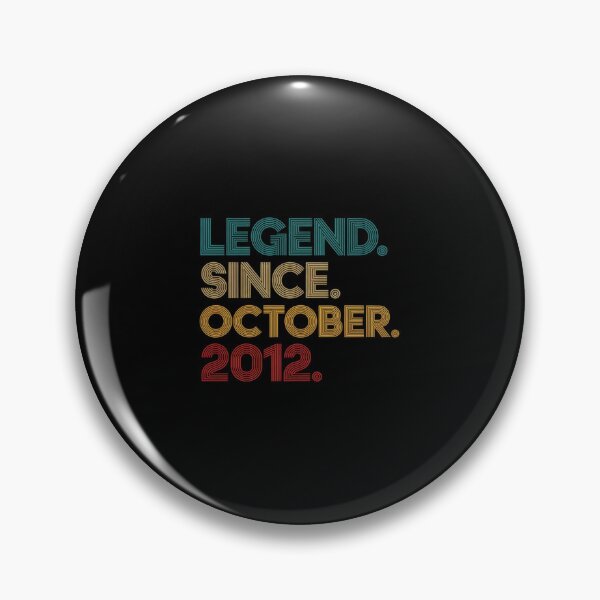 Item preview, 13 Years Old Legend Since October 2012 13th Birthday designed and sold by khorbiasieno.