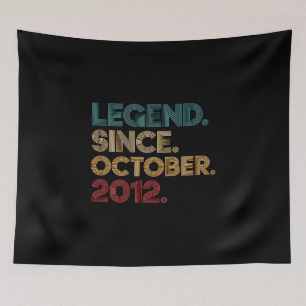 Item preview, 13 Years Old Legend Since October 2012 13th Birthday designed and sold by khorbiasieno.
