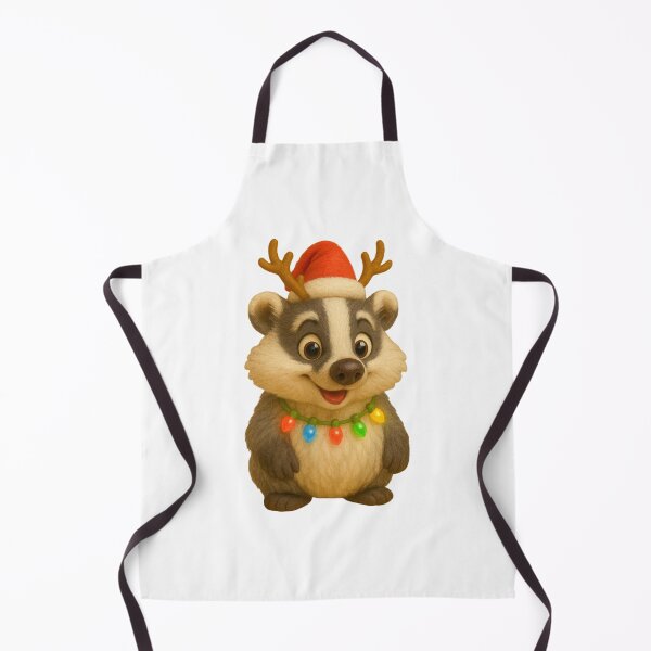 Item preview, Christmas Asain Badger designed and sold by Sillytoe.