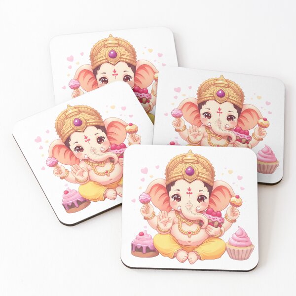 Item preview, Ganesha: Cryptic Avatar | Vedic Deity of Crystal and Neon designed and sold by PonmeOtraShop.
