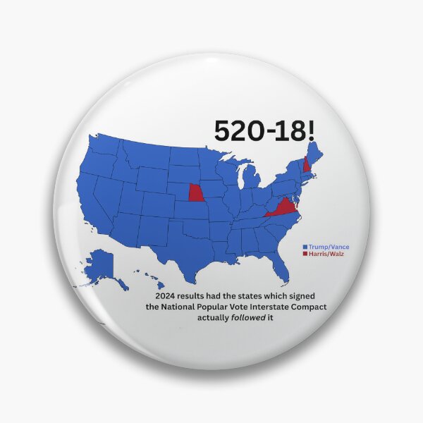 Item preview, 520 for Trump 2024, traditional colors designed and sold by MakeDealsNotWar.