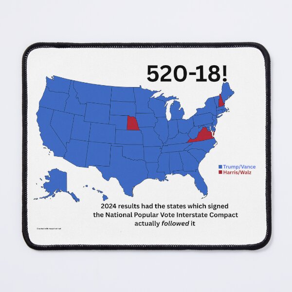 Item preview, 520 for Trump 2024, traditional colors designed and sold by MakeDealsNotWar.