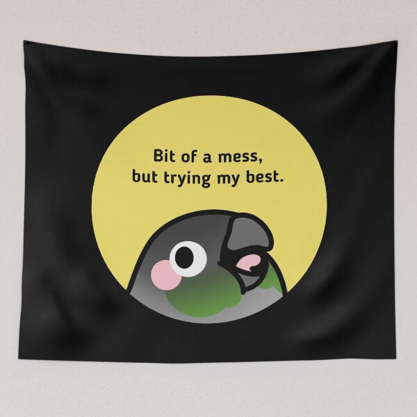 Item preview, Bit of a mess, but trying my best designed and sold by birdhism.