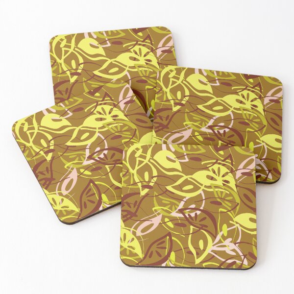 Item preview, Hawaiian Seed Pods Seamless Repeat designed and sold by Sharon Schwalbe.