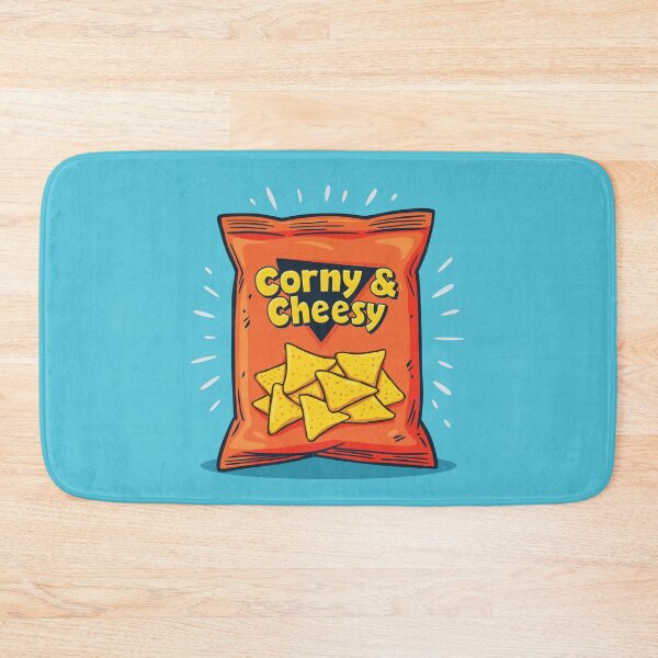 Item preview, Corny and cheesy | funny tortilla chip bag - orange designed and sold by MamSelle.