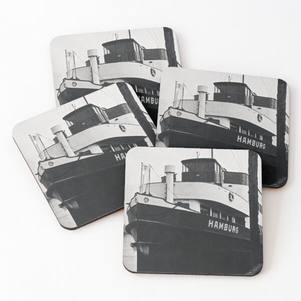 Item preview, Antique ship "Hamburg" Original photograph from 1954 designed and sold by elbvue.