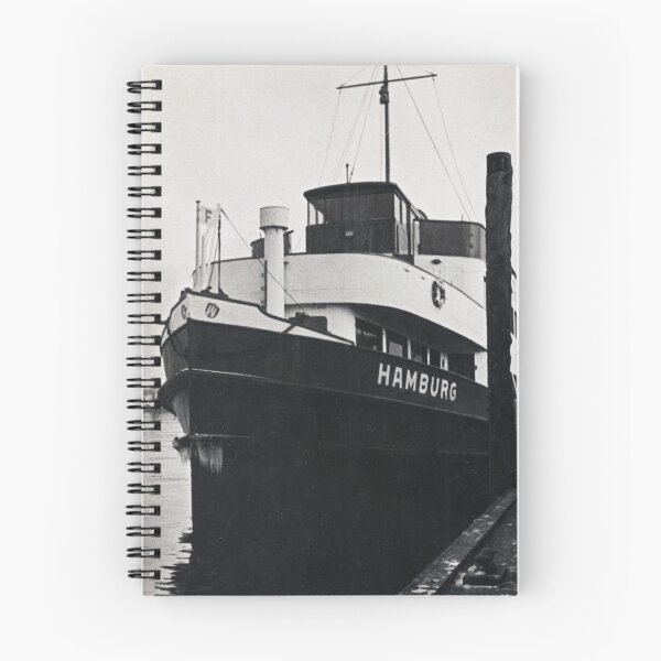 Item preview, Antique ship "Hamburg" Original photograph from 1954 designed and sold by elbvue.