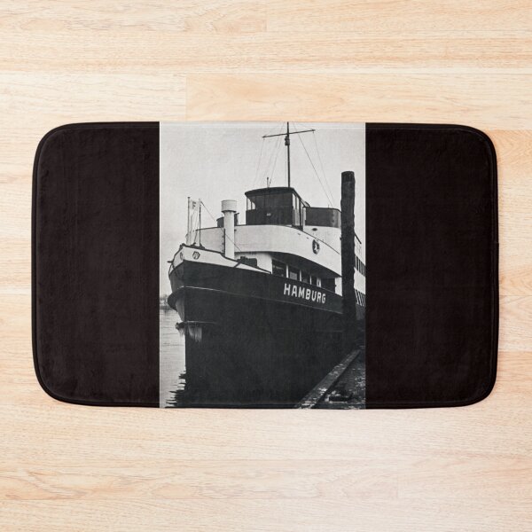 Item preview, Antique ship "Hamburg" Original photograph from 1954 designed and sold by elbvue.