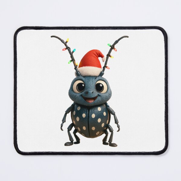 Item preview, Christmas Asian Longhorn Beetle designed and sold by Sillytoe.