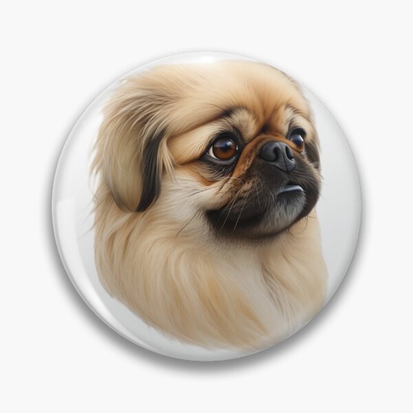 Item preview, Cute Pekingese dog portrait designed and sold by adey68.