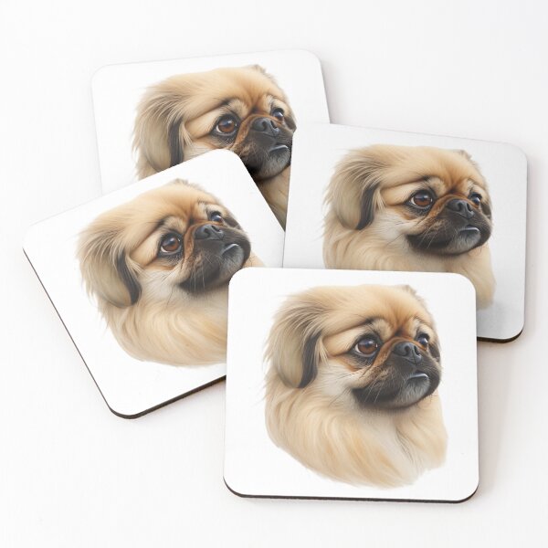 Item preview, Cute Pekingese dog portrait designed and sold by adey68.