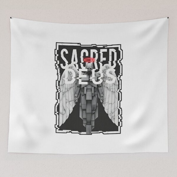 Item preview, Sacred Deus | Glitched Angel designed and sold by DailyVibesMerch.