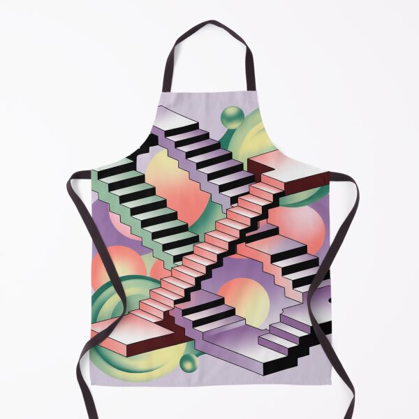 Item preview, Аbstract pattern of staircases. designed and sold by Lilashakti ⭐️ ⭐️ ⭐️ ⭐️ ⭐️.