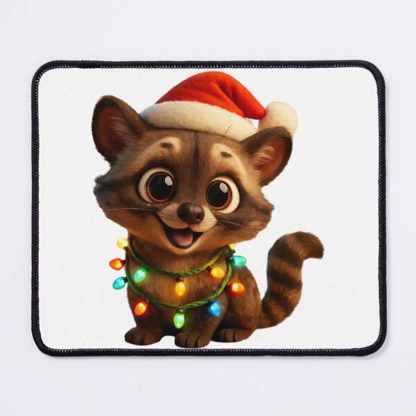 Item preview, Christmas Asian Palm Civet designed and sold by Sillytoe.