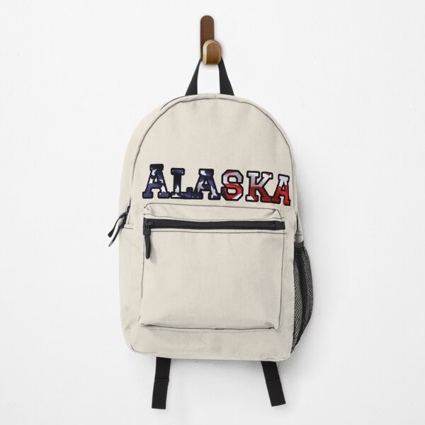 Item preview, Alaska USA Flag Typography – Patriotic Stars and Stripes American Pride Design designed and sold by Long Family Gifts.